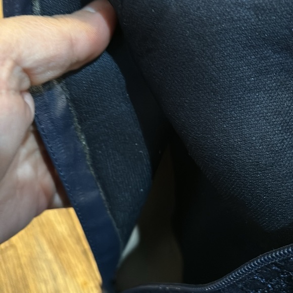 Anika Blue Floral Lace Boots Size 6.5 - Picture 11 of 11